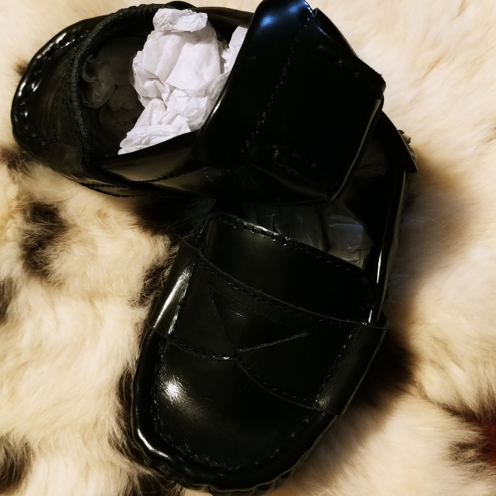 🆕 Black Mini Penny Driver Shoes